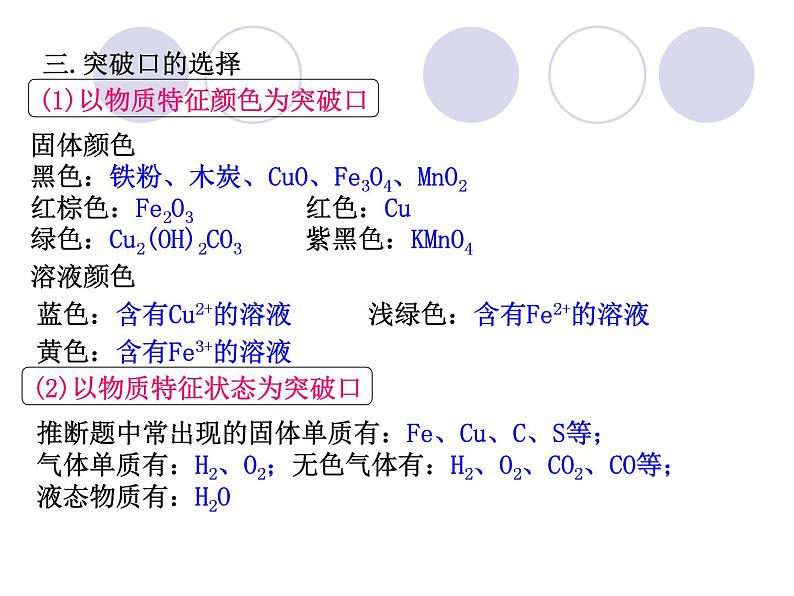 粤教版九下化学 物质推断题专题复习 课件03