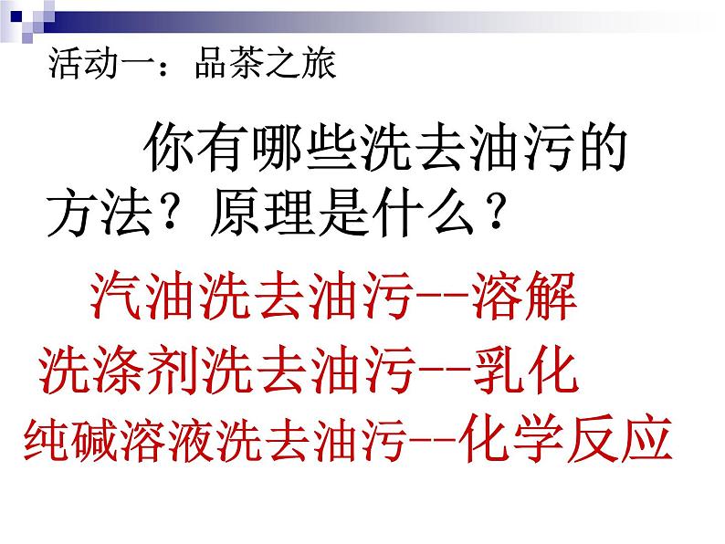 沪教版九下化学 6.6溶解现象 整理与归纳 课件第5页