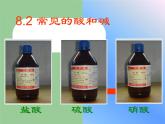 粤教版九下化学 8.2常见的酸和碱 课件