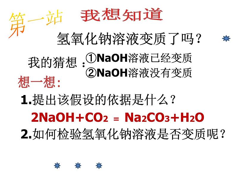 初中化学鲁教版九年级下册 到实验室去：探究酸和碱的化学性质 初中化学实验设计与评价（中考专题复习）部优课件07