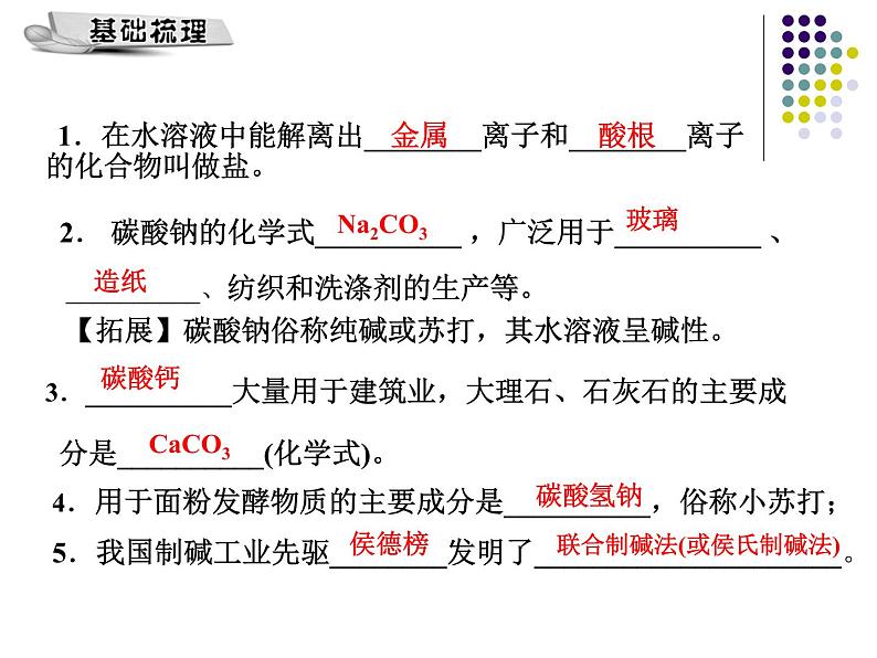 人教版九年级化学下册 第十一单元  常见的盐课件PPT第5页