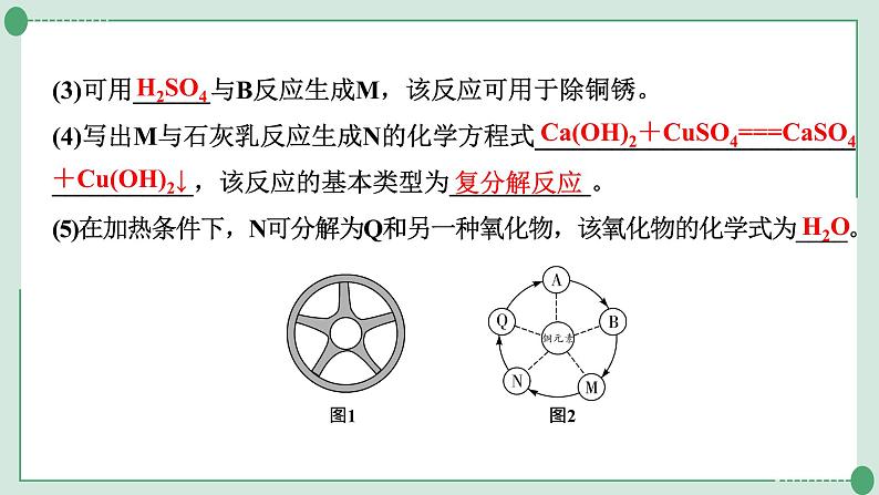 2022年中考化学第二轮专题复习题型三物质的推断课件PPT第5页