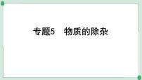 2022年中考化学第一轮系统复习专题5　物质的除杂课件PPT