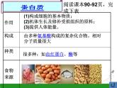 北京课改版九下化学 13.1食物中的营养物质 课件