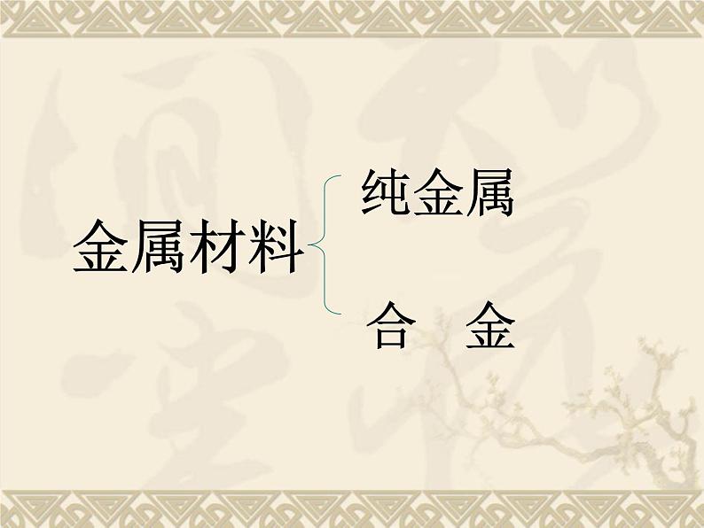 人教版九年级下册化学  8.1 金属材料 课件第3页