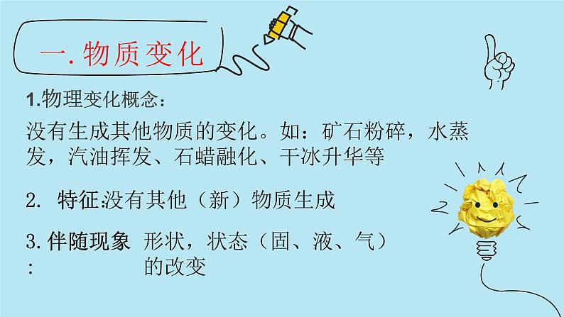 第一单元课题1物质的变化和性质课件—2021-2022学年九年级化学人教版上册第5页