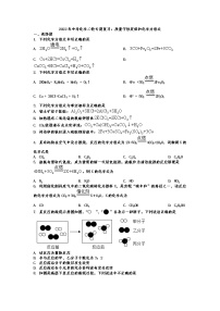 2022年中考化学二轮专题复习质量守恒定律和化学方程式