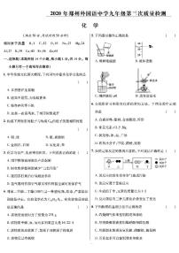 2020河南省郑州外国语中学三模化学试卷及答案