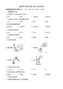 2022年北京市延庆区中考一模化学试题（含解析）