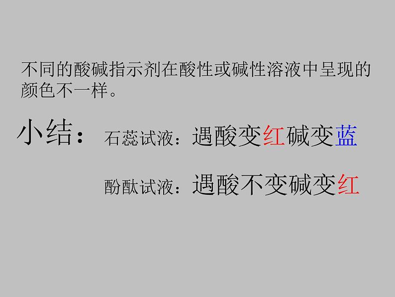 鲁教版九年级下册化学  7.3溶液的酸碱性 课件04