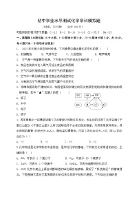 2022年山东省德州市初中学业水平模拟测试化学试题6 (word版含答案)