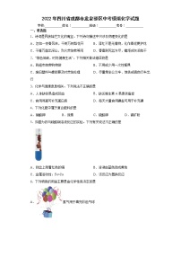 2022年四川省成都市龙泉驿区中考模拟化学试题(word版含答案)