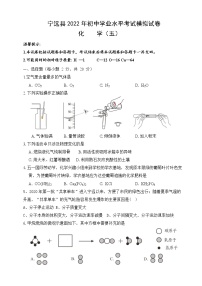 2022年宁远县初中学业水平考试化学模拟试卷5（含答案）