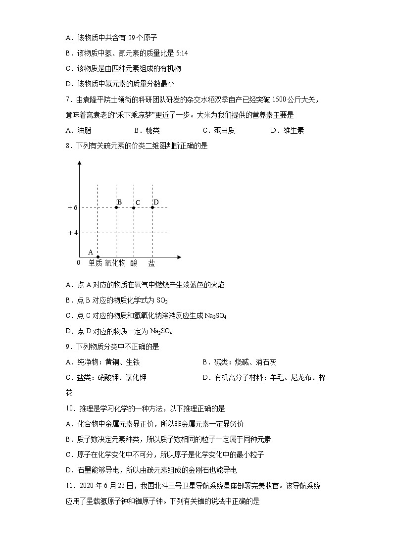 2022年广东省普宁市中考二模化学试题(word版含答案)02