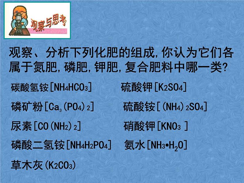 2021-2022学年京改版化学九年级下册 第十二章第三节 化学肥料 课件2第7页