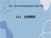 2021-2022学年京改版化学九年级下册 第十二章第三节 化学肥料 课件3