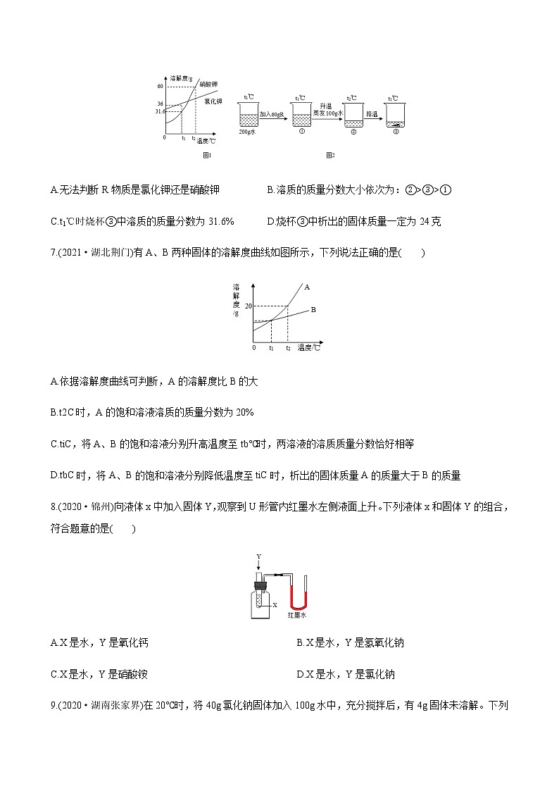 第9单元 溶液（课件+练习）-2022年中考化学一轮复习讲练测02