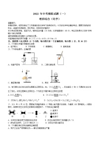 2022年湖南省娄底市新化县中考一模化学试题（含答案）