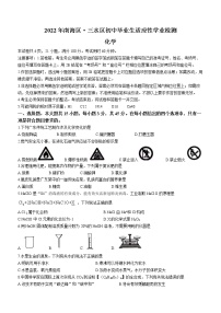 2022年广东省佛山市南海区中考适应性学业检测化学试题(word版含答案)