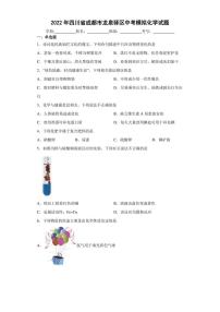 2022年四川省成都市龙泉驿区中考模拟化学试题(含答案)