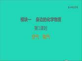 2022年中考化学基础梳理篇模块1身边的化学物质第1课时空气氧气讲本课 课件