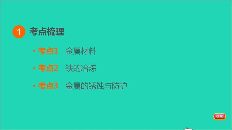 2022年中考化学基础梳理篇模块1身边的化学物质第7课时金属材料及其利用和保护讲本课第3页