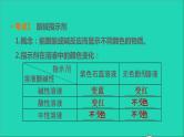 2022年中考化学基础梳理篇模块1身边的化学物质第9课时酸和碱(一)讲本课件