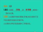 2022年中考化学基础梳理篇模块2物质构成的奥秘第13课时元素及元素周期表物质的分类讲本课件
