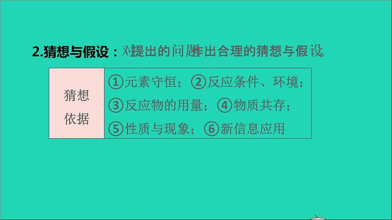 2022年中考化学基础梳理篇模块5科学探究第22课时科学探究讲本课件第5页