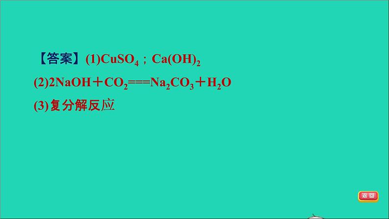 2022年中考化学专题突破篇第26课时推断题讲本课件第8页