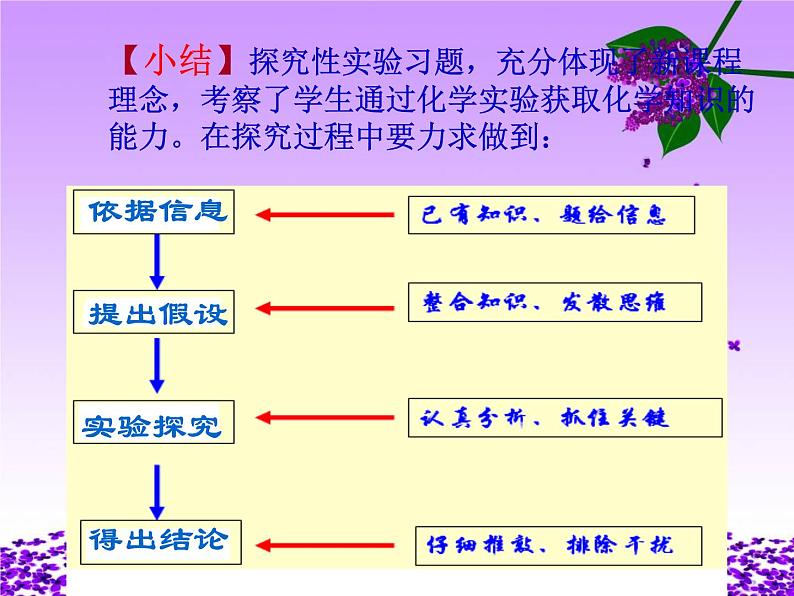 九年级化学科学探究题专题复习课件第3页