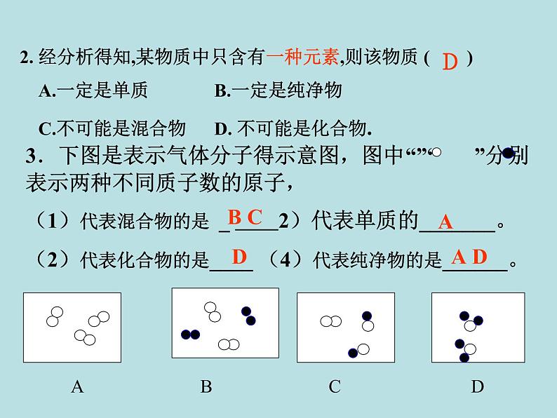 中考化学专题——物质的分类复习课件第8页