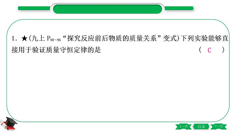 3-2-主题十二　质量守恒定律（精练）-2021年中考化学一轮复习精讲精练优质课件（全国通用）第2页