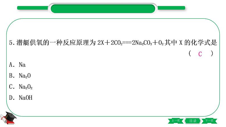 3-2-主题十二　质量守恒定律（精练）-2021年中考化学一轮复习精讲精练优质课件（全国通用）第6页