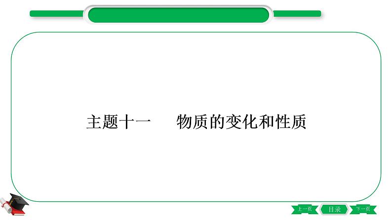 3-1-主题十一　物质的变化和性质（精练）-2021年中考化学一轮复习精讲精练优质课件（全国通用）第2页