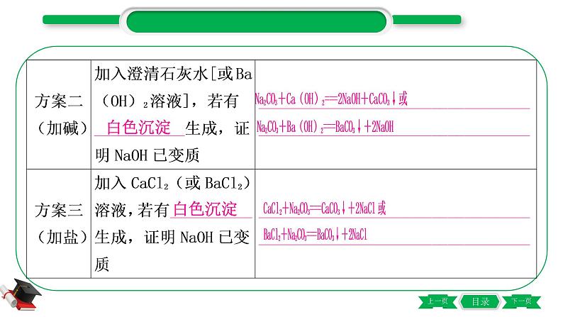 1-11 重难突破5　碱变质的探究（精讲）-2021年中考化学一轮复习精讲精练优质课件（全国通用）第6页