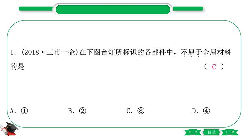 1-6 主题五　金属与金属矿物（精练）-2021年中考化学一轮复习精讲精练优质课件（全国通用）第2页