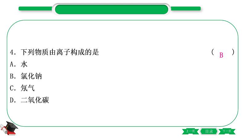 2-2 主题九　构成物质的微粒　元素（精练）-2021年中考化学一轮复习精讲精练优质课件（全国通用）第5页