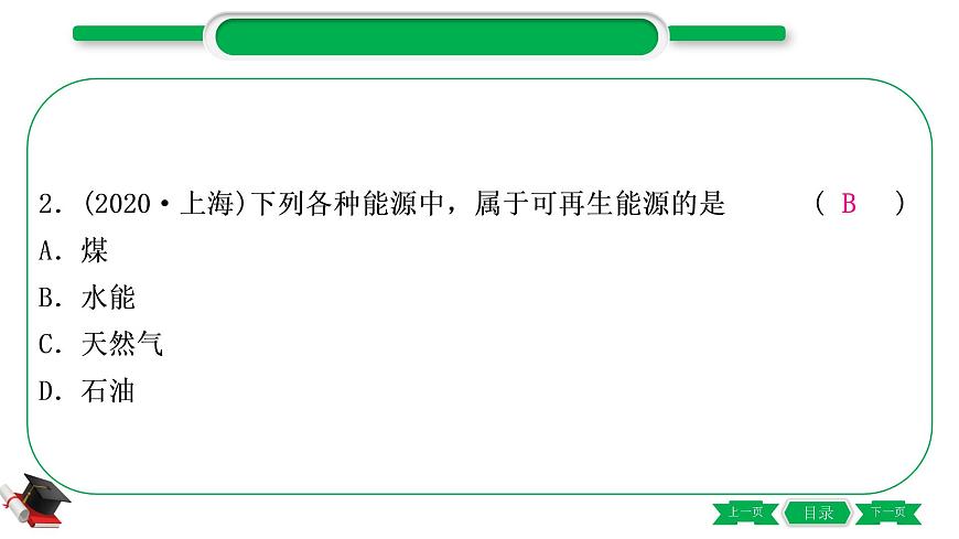 4-1-主题十四　化学与能源、资源的利用（精练）-2021年中考化学一轮复习精讲精练优质课件（全国通用）第3页
