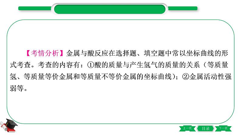 1-7 重难突破2　金属与酸反应的坐标曲线（精讲）-2021年中考化学一轮复习精讲精练优质课件（全国通用）第2页