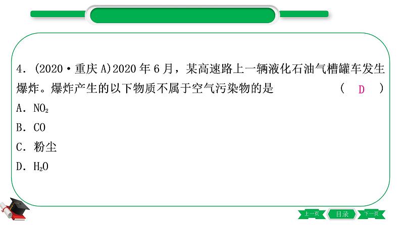 1-1 主题一　空气　氧气（精练）-2021年中考化学一轮复习精讲精练优质课件（全国通用）第6页