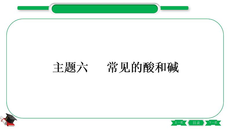 1-10 主题六　常见的酸和碱（精讲）-2021年中考化学一轮复习精讲精练优质课件（全国通用）01