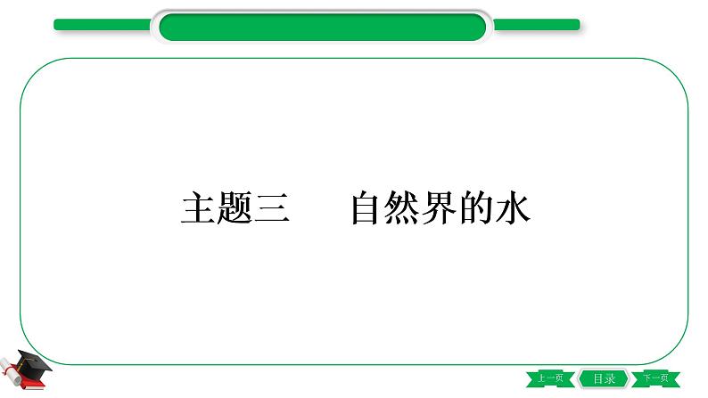 1-3 主题三　自然界的水（精讲）-2021年中考化学一轮复习精讲精练优质课件（全国通用）01