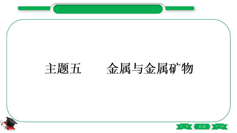 1-6 主题五　金属与金属矿物（精讲）-2021年中考化学一轮复习精讲精练优质课件（全国通用）01