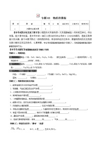 2022年中考化学点对点总复习专题03  物质的推断