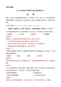 考场仿真卷A（河南卷）-2021年中考化学模拟考场仿真演练卷（考试版 解析版 答题卡）