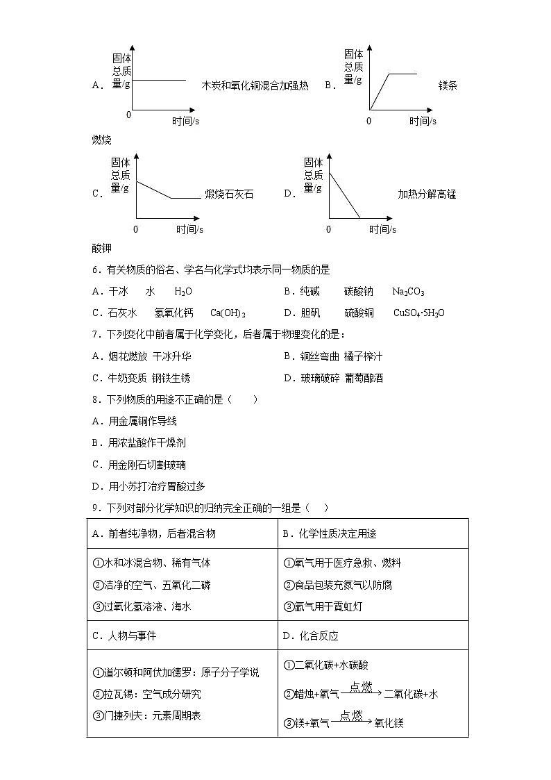 鲁教版（五四制）化学九年级全一册 3.3 海水制碱 同步练习(含答案解析）02