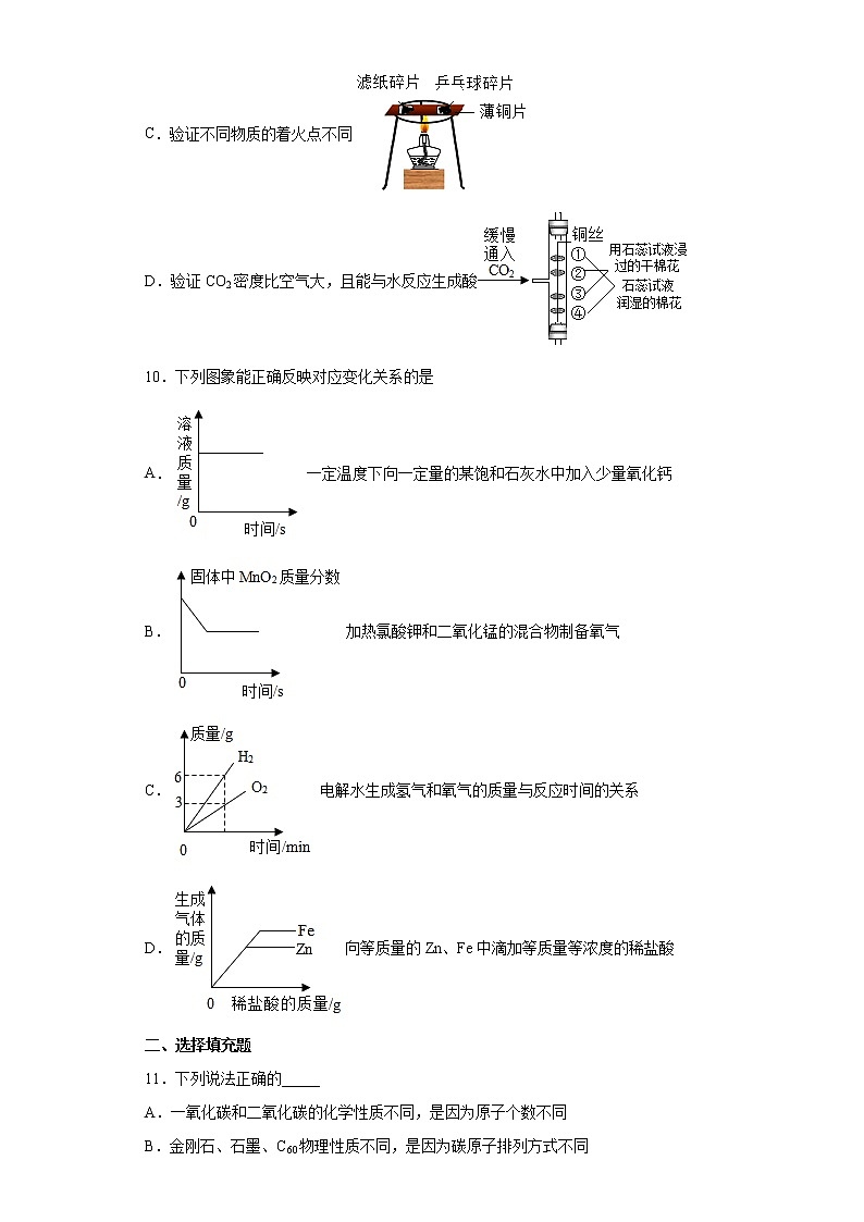 2022年江西省南昌市初中学业水平模拟化学试题(word版含答案)第3页