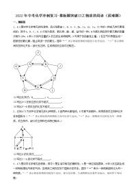 2022年中考化学冲刺复习-推断题突破口专项练习