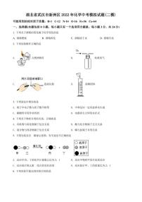 2022年湖北省武汉市新洲区中考二模 化学 试题（学生版+解析版）